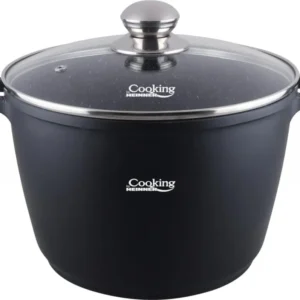 Oala Heinner HR-SCO-A0628A | 28cm, 10L, Aluminiu Turnat, Dark Line