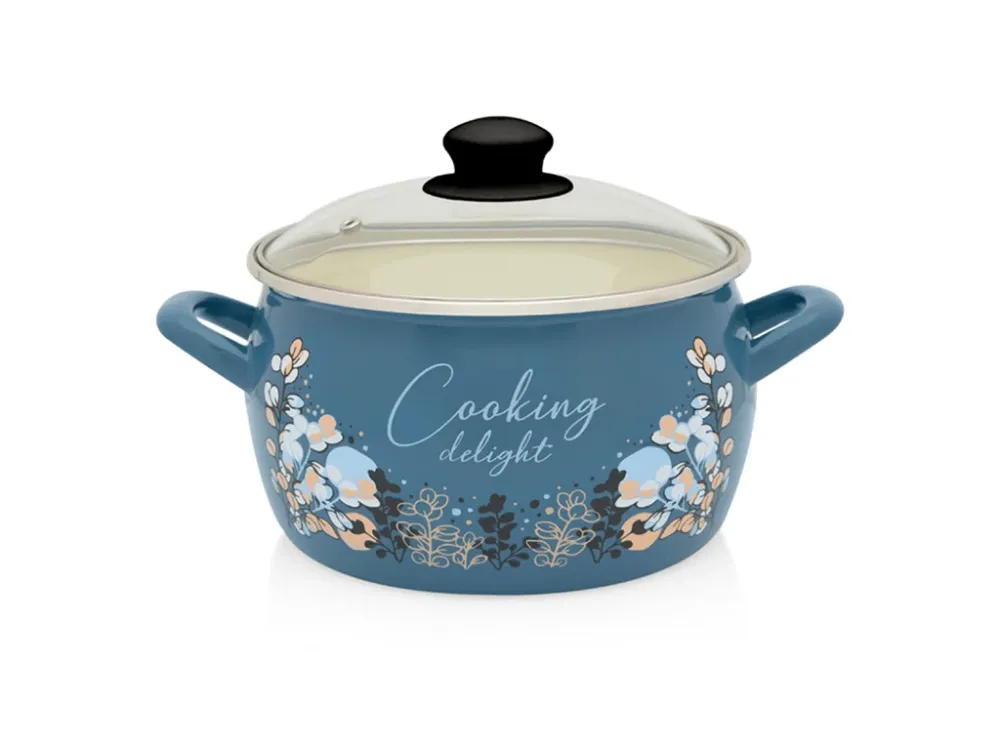 Oala Metalac '354011 | 7.5L, 24cm, Albastru