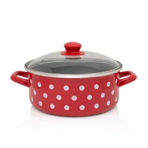 Oala Metalac '368860 | 3.5L, 22cm, Rosu