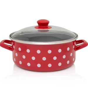 Oala Metalac '368861 | 4.75L, 24cm, Rosu