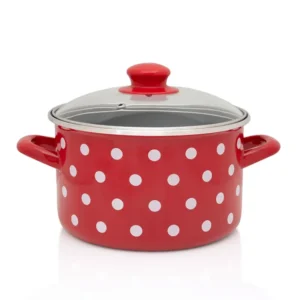 Oala Metalac '368928 | 5L, 22cm, Rosu