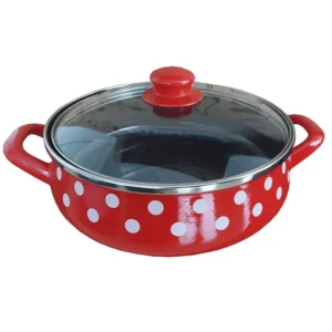 Oala Metalac '372403 | 4L, 24cm, Rosu