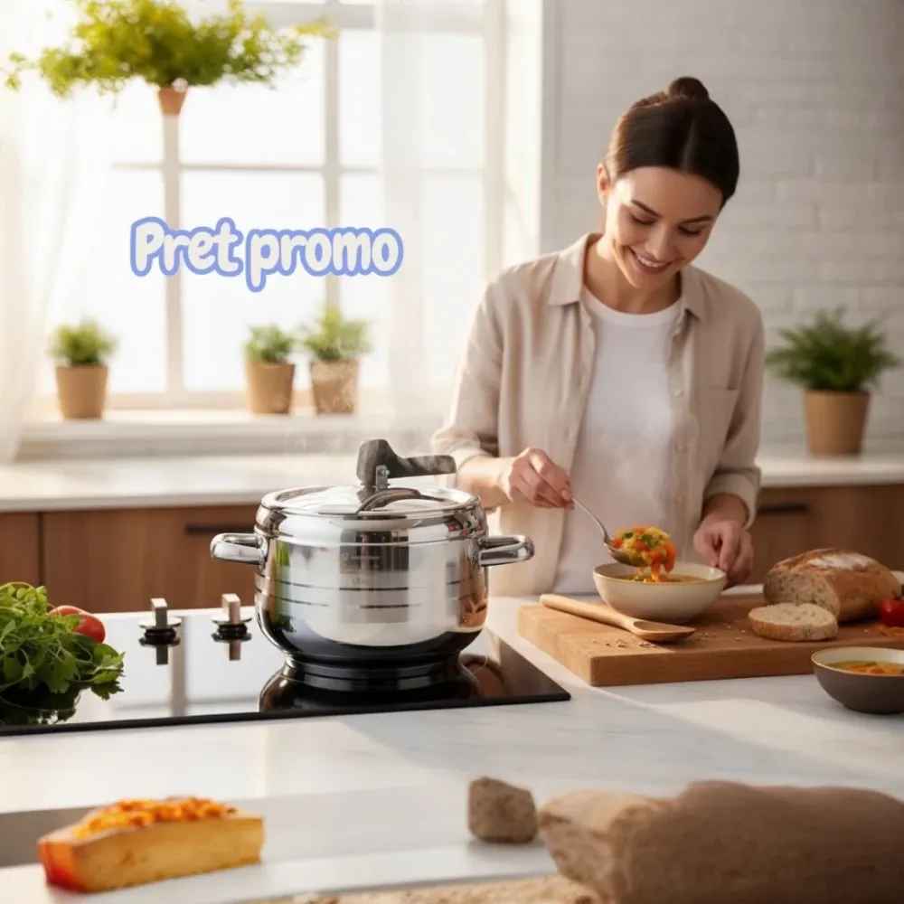 Oala Sub Presiune Schmitter Inox 5 L Rapid, sigur si eficient