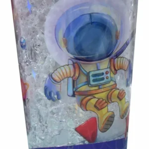 Pahar cu capac, Naimeed D5023 , Astronaut-Galben