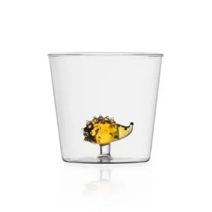 Pahar pentru apa, arici, 8 cm, Animal Farm - designer Alessandra Baldereschi - ICHENDORF
