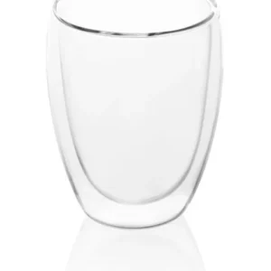 Pahar cu Pereti Dubli, Sticla Termorezistenta, 350ml ST2