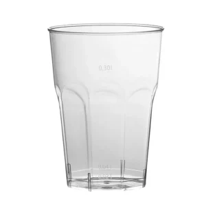 Pahare din plastic pentru băuturi 300ml 40pcs.