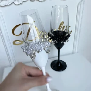 Pahare miri cu perle Marry Daylis