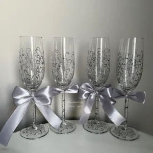 Pahare Silver Bow Daylis