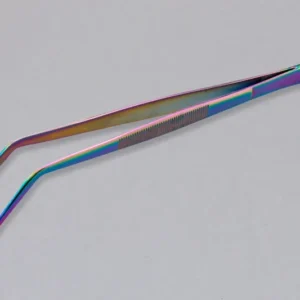 Pensetă cu vârf curbat RAINBOW - 200 mm (7,9")