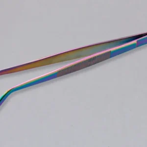 Pensetă cu vârf curbat SharpEdge RAINBOW - 300 mm (11,8")