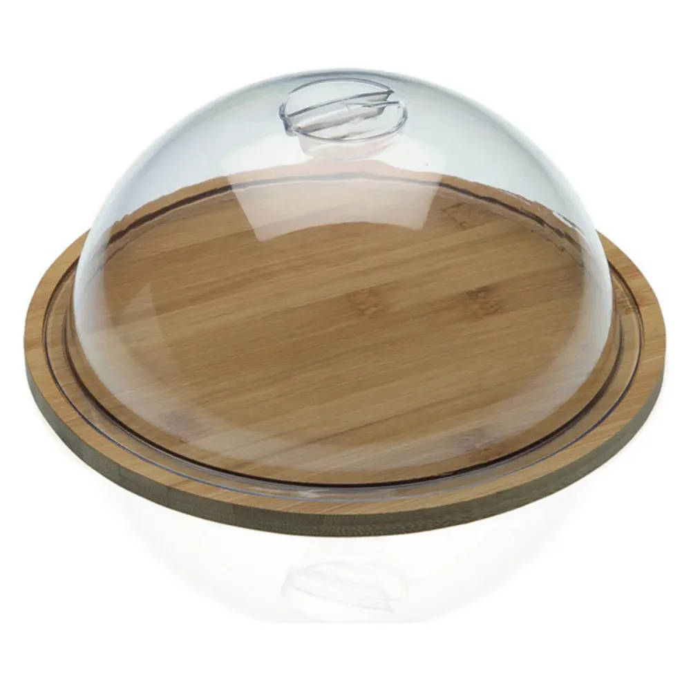 Coș pentru pâine Versa Bambus polistiren 23,5 x 11 x 23,5 cm