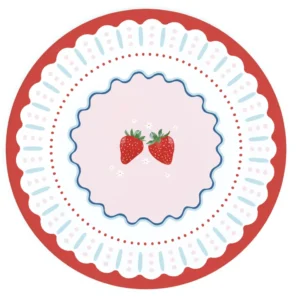 Platou din portelan, 32 cm, Fruit Mania - COOKSHOP SPECIALS