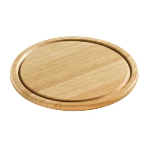 Platou pentru branzeturi sau friptura, lemn de cauciuc, 25 cm - ZASSENHAUS