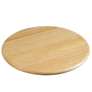 Platou rotativ din lemn de arbore de cauciuc, 35 cm - ZASSENHAUS
