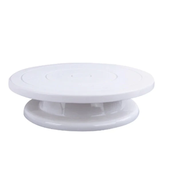 Platou rotativ pentru decorare cu baza antiaderenta, 28 cm