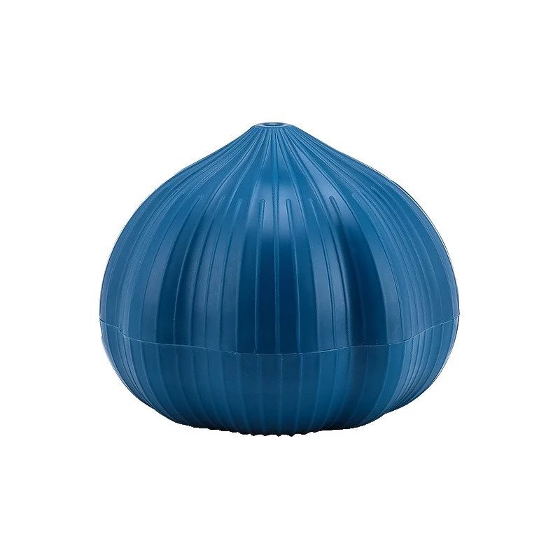 Presa Manuala pentru Usturoi, Vivimall, Model Usturoi, 7 x 7.5 cm, din Plastic, Albastru Inchis