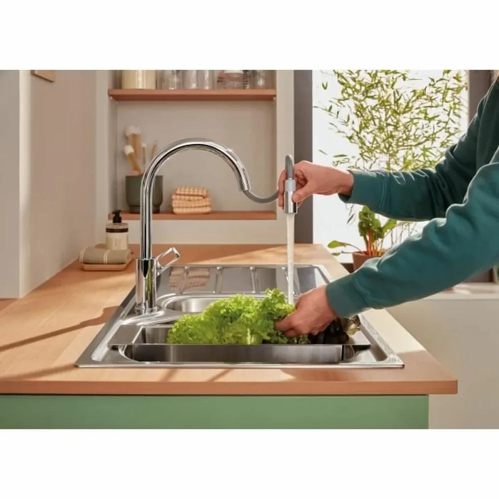 Robinet Monocomandă Grohe StartLoop În formă de C Alamă