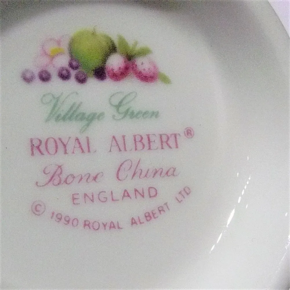 Royal Albert set de 6 cesti de ceai Village Green din portelan Bone China /0148