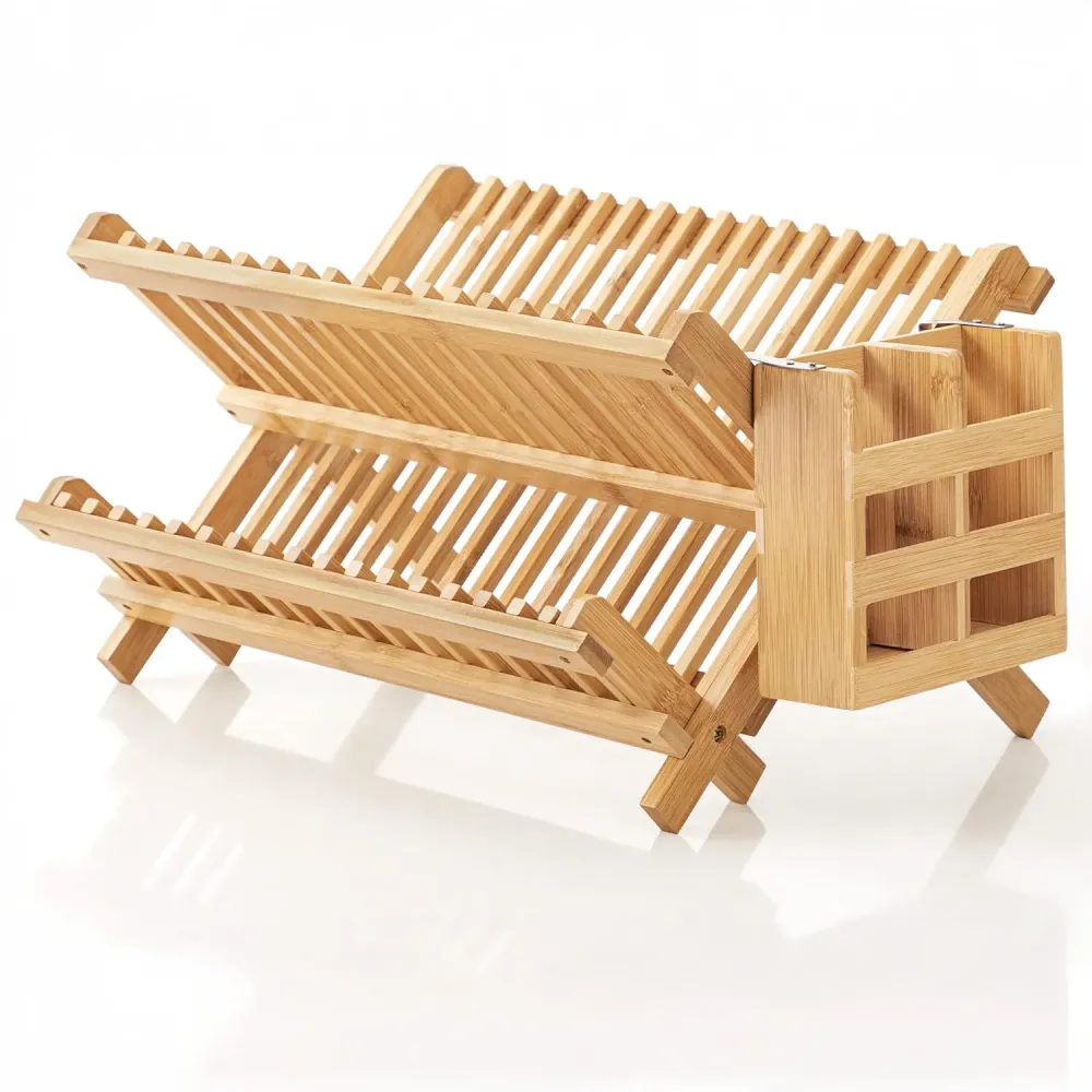 Scurgator Vase Pliabil Elindor® Suport Vesela Chiuveta Incorporabil, Uscator Ideal pentru Farfurii, Capace Oale, Tigai, Pa...
