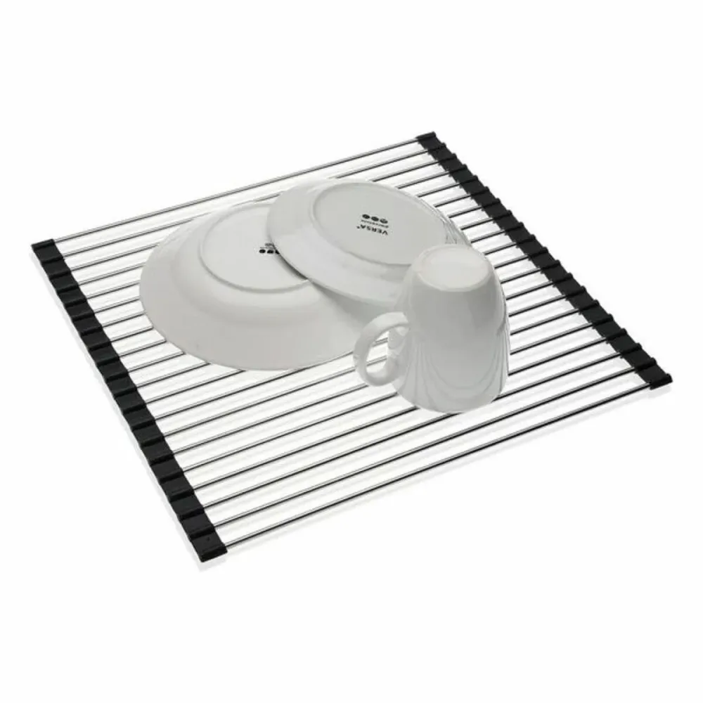 Scurgător de Vase pentru Chiuvetă Versa Eloy Oțel Aluminiu Silicon (32 x 0,04 x 44 cm)