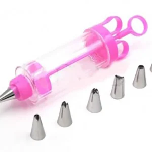 Seringa ornat frisca cu 7 capete, Cofetarie, Plastic, 23 cm