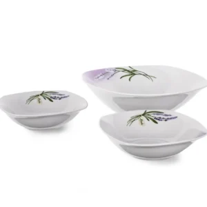 Set 7 Boluri din Portelan, Banquet, Lavender