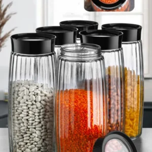 Set Borcane 6 Piese, Transparent, MCH08408