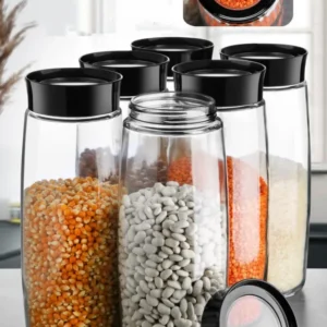 Set Borcane 6 Piese, Transparent, MCH08412
