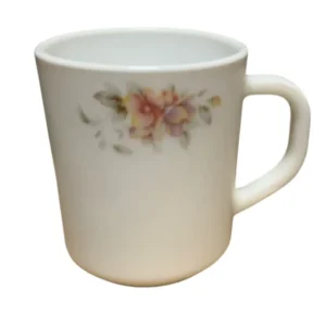Set 6 Cani opal, model floral, 250 ml