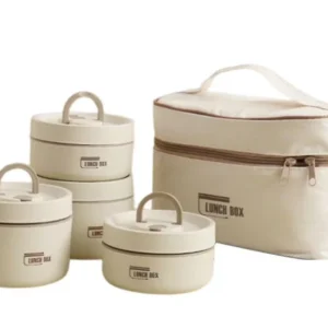 Set 4 caserole termice + geanta transport termica