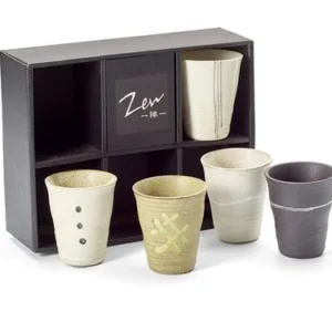Set de 5 cesti japoneze de ceai ZEN
