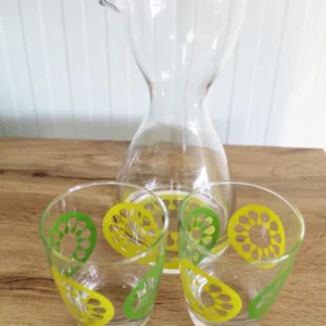 Set din sticla pentru limonada, 3 piese