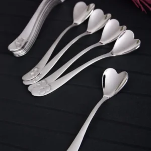 Set Lingurite 6 Piese, Metalic, Inox, OZD-0001