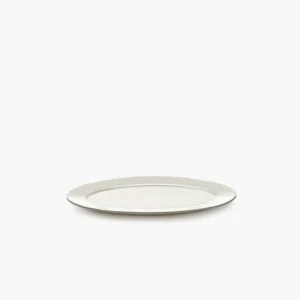 Set de patru platouri ovale Silhouette 18.5 cm