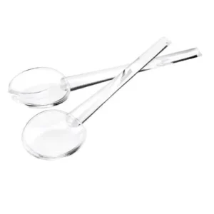 Set pentru servirea salatei, 2 tacamuri, transparent, 20 cm - GUZZINI