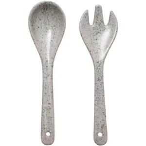 Set 2 piese pentru servirea salatei, portelan, Artisan - SIMONA'S COOKSHOP