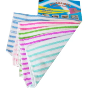Set 5 prosoape Multicolore de Bucatarie, Microfibra, 28x28 cm