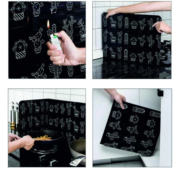Set 2x Protectie aragaz antistropire pentru gatit