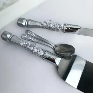 Set tacamuri Pearl Silver