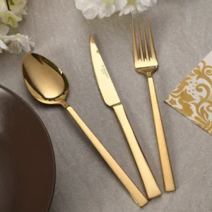 Set Tacamuri 18 Piese, Auriu, BNLTLN18GOLD