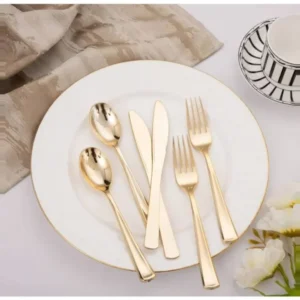 Set Tacâmuri Shein, auriu