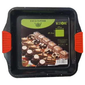 Set 2 tavi pentru cuptor din ceramica cu protectie manere, 29x25.5/40x26.cm