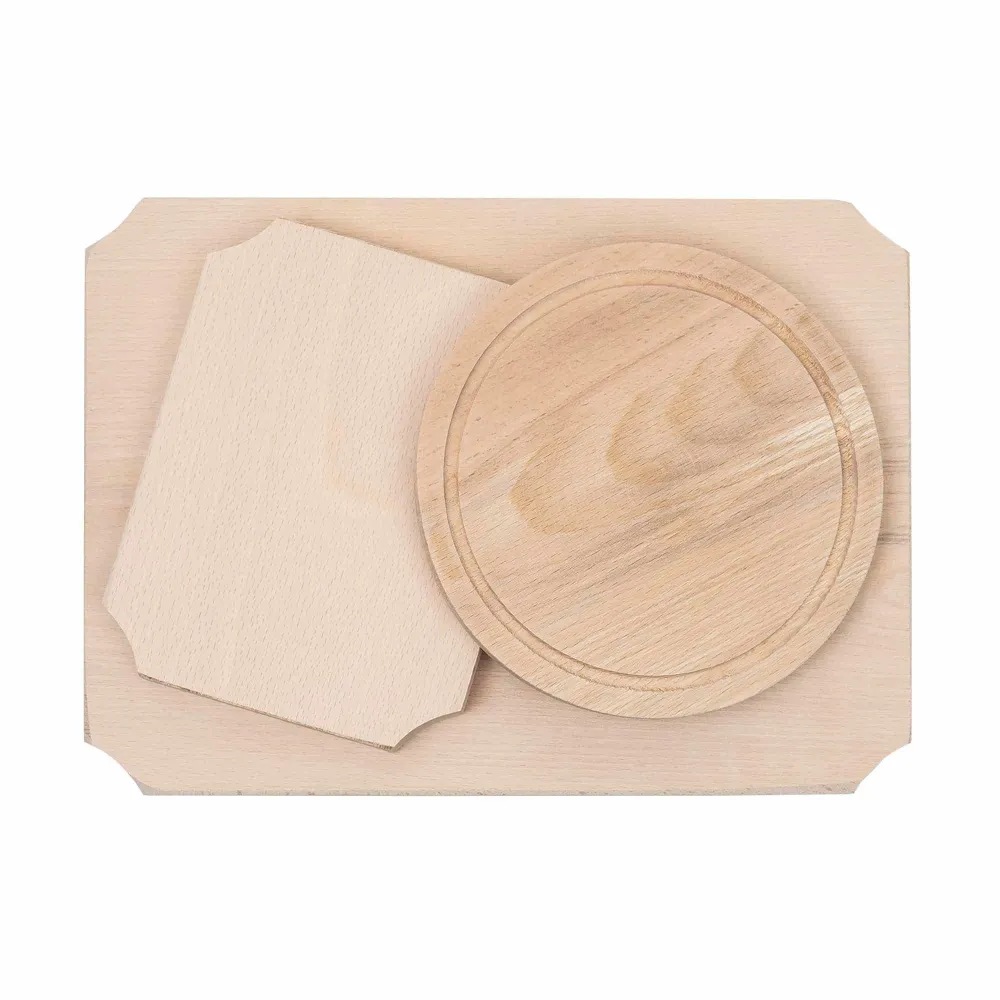 Set tocator mixt 3 piese, 35x25 cm / EXT 10143