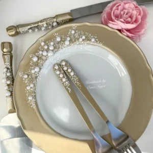 Set de tort Pearl Gold