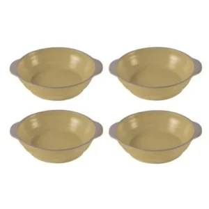 Set 4 vase rotunde pentru cuptor, ceramica, 17 cm, Clyde - SIMONA'S COOKSHOP