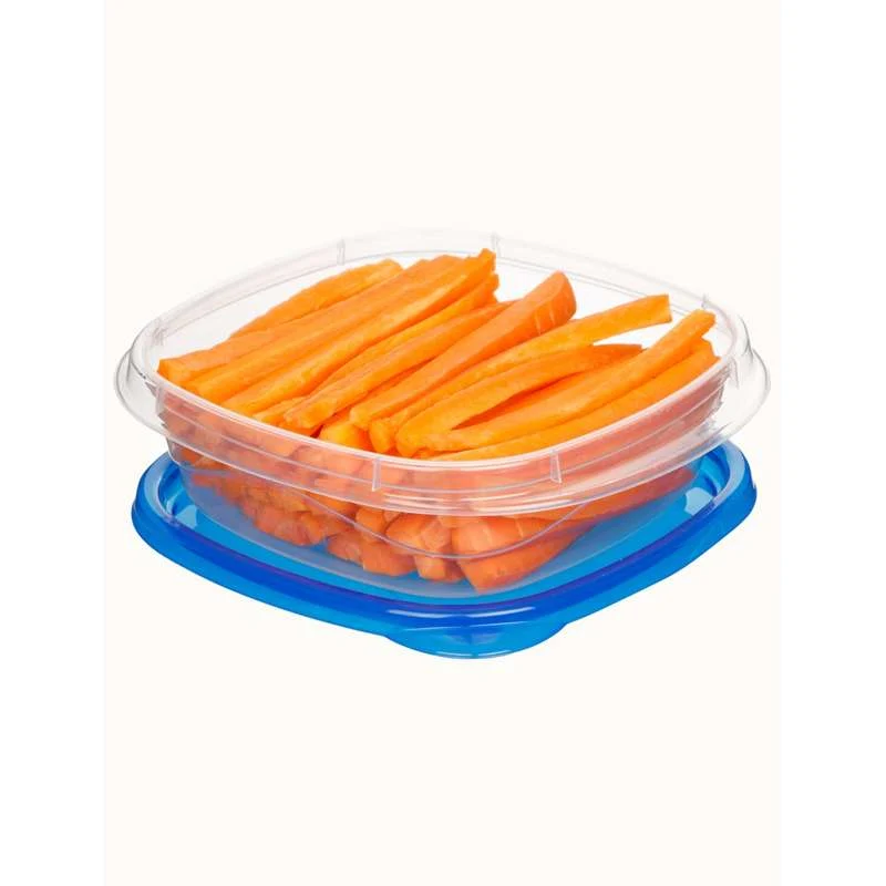 Sistema Cutie de prânz - Square TakeAlongs - 4-Pak - 669ml - Albastru Regal