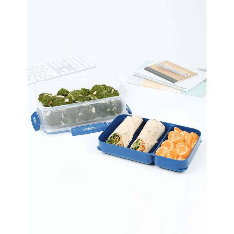 Sistema Rectangle Stax To Go - 2.2L - Albastru Ocean