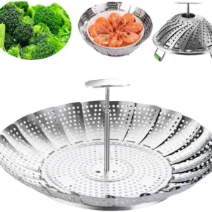 Sita din inox pentru gatit la aburi