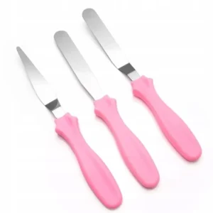 Spatulă pentru tort KIT 3 buc. PENTRU NETEZIREA UMPLUTURII